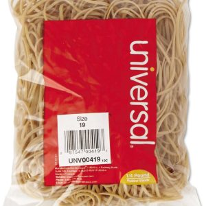 Unv Rubber Bands 1/4Lb Boxes #19