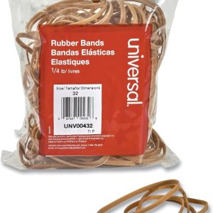 Unv Rubber Bands 1/4Lb Boxes #32