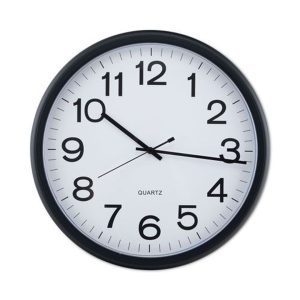Universal Wall Clock 13.5 Black