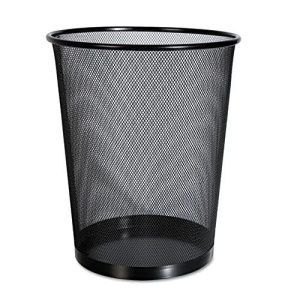 Unv Mesh Waste Bin Black