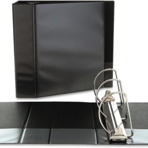 Unv Econ 3(D) Ring View Binder 5 Blk