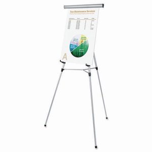 Unv Telescopic Adjustable Easel Silver