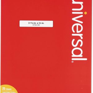 Unv Laser File Folder Label Ast