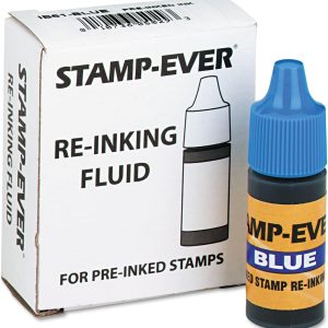 USS Message Stamp Ink Blue