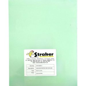 Vanguard Printing Card 180g Jade 8.5x11 Pk/50
