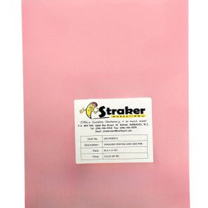 Vanguard Pinting Card 180g Pink 8.5 x 11 Pk/50