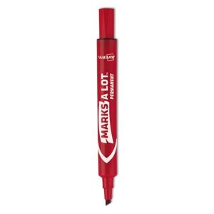 Avery Marks A Lot Permanent Marker Red