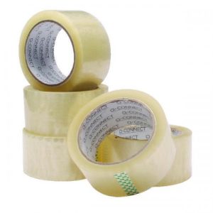 Q Connect Box Sealing Tape 2" Clear