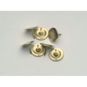 Q Connect Drawing Pins Brass 120/Pk