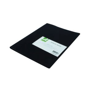 Q Connect Display Book 10 Poc A4 Black