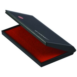 Q Connect Stamp Pad Red Large