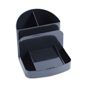 Unv Deluxe Pen/Pencil Organizer BK