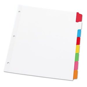 Unv Write On Indexes 8 Tab Color