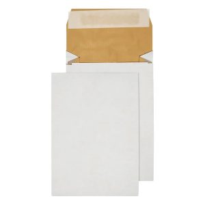 Q Connect White Padded Gusset Envelope 9x6 1/4