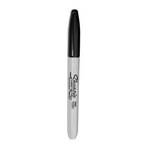 Sharpie Permanent Marker Black Fine