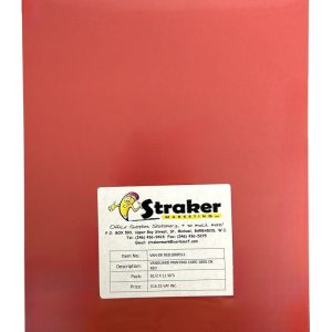 Vanguard Printing Card 190g Dk Red 8.5x11 50 Pk