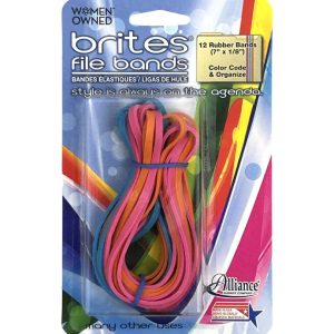 Alliance Brites Rubber Band 7x1/8 Pk 12