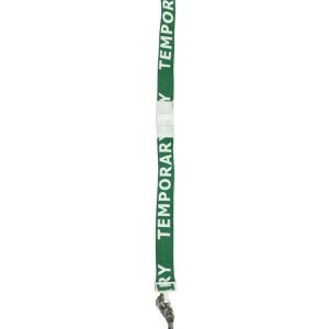 Advantus Lanyard Green -Temporary