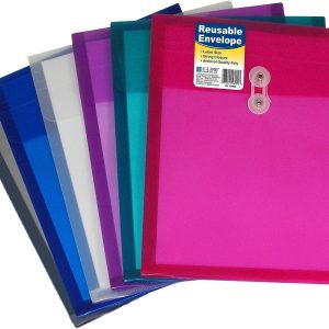 C Line Plas Envelope W String L/S