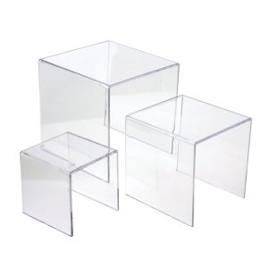 Deflecto Display Square Risers