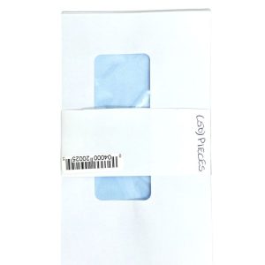 White Window Envelope (3.62x6.5) p/seal