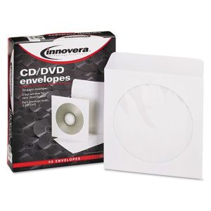 Innovera CD/DVD Envelopes 50/Pk