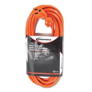 Innovera Heavy Duty Ext Cord 25Ft Orange