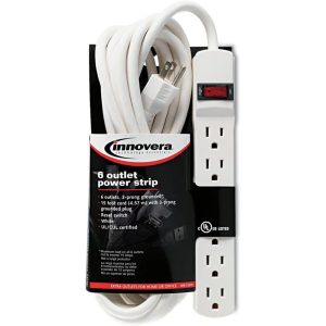 Innovera Power Strip 6 outlet 15Ft