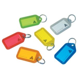 Kevron Plastic Key Tags Assorted