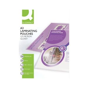 Q Connect Laminating Pouch A3