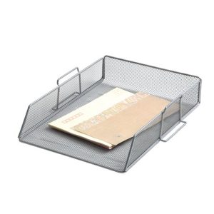 Q Connect Letter Tray Silver