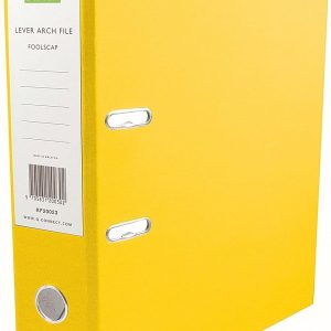 Q Connect Lever Arch File A4 Yellow