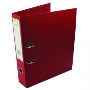 Q Connect Lever Arch File F/Cap Red
