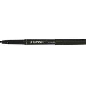 Q Connect Fine Liner Pen 0.4 Black
