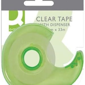 Q Connect Tape w/Dispenser 3/4"