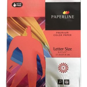 P/line Copy Paper 80g 8 1/2 x 11 Red