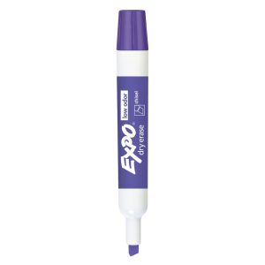 Expo Dry Erase L/Odor Marker Purple
