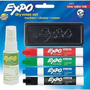 Expo Dry Erase L/Odor Marker Set