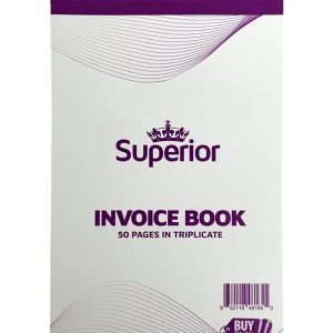 Superior Dup Invoice Book 8.5 X 5 100's