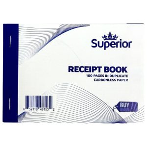 Superior Dup Receipt Book 100's