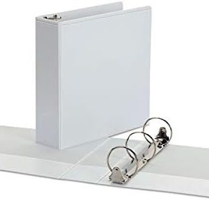 Unv Econ 3(O) Ring View Binder 3 Wht