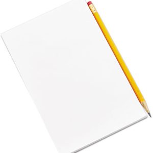Unv Scratch Pad 4x6 White