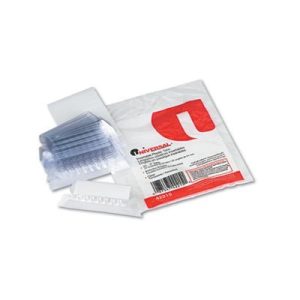 Unv Plastic Hanging Folder Tab Clear