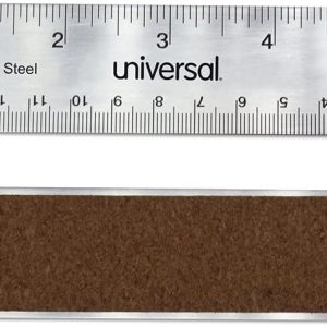 Unv Metal Ruler 6