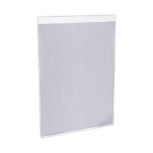 Unv Wall Sign 8.5x11 Clear