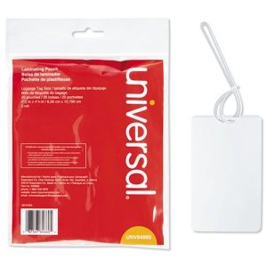 Unv Laminating Pouch Lug Tag
