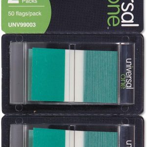 Unv Tape Flag Green 100/Pk