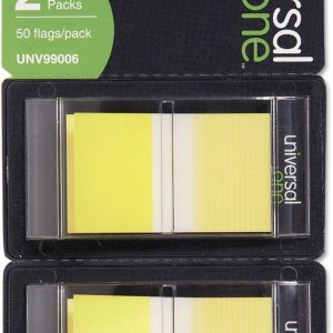 Unv Tape Flag Yellow
